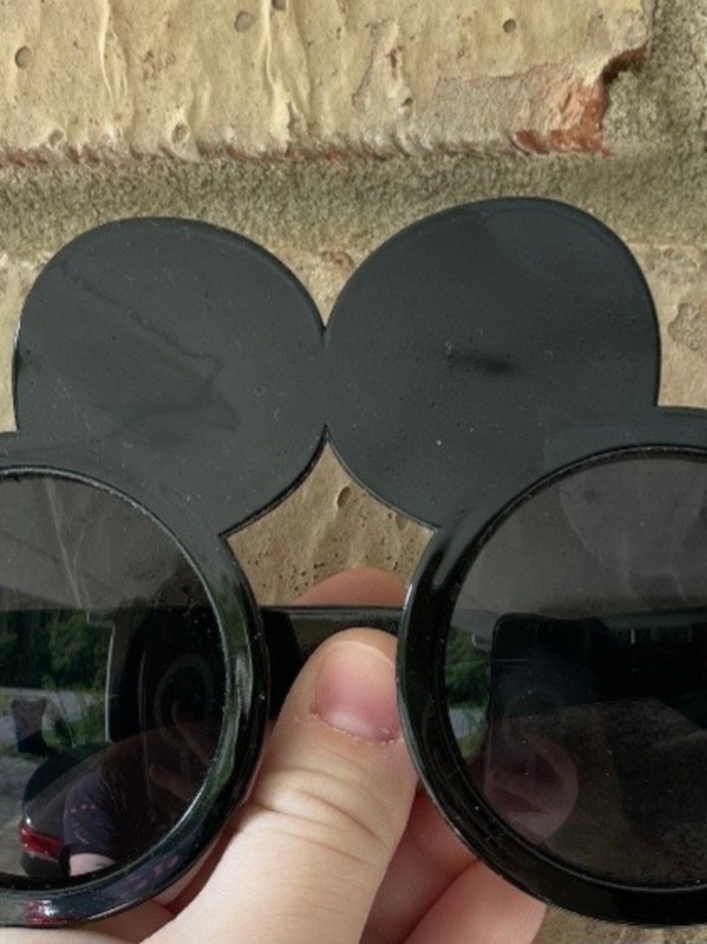Black Novelty Mickey-Style Sunglasses - Picture 5 of 6